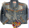 Fruity Pebble Pop Denim Jacket.