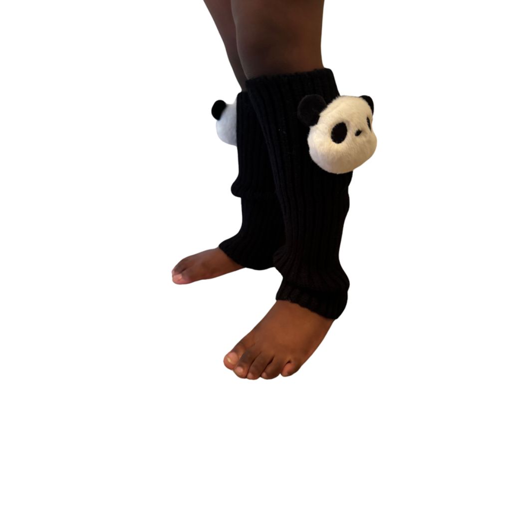 Panda Leg Warmers