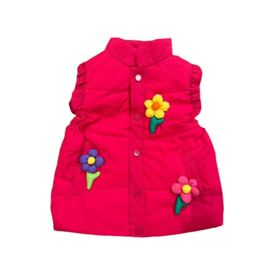 Flower Bomb Puffer Vest